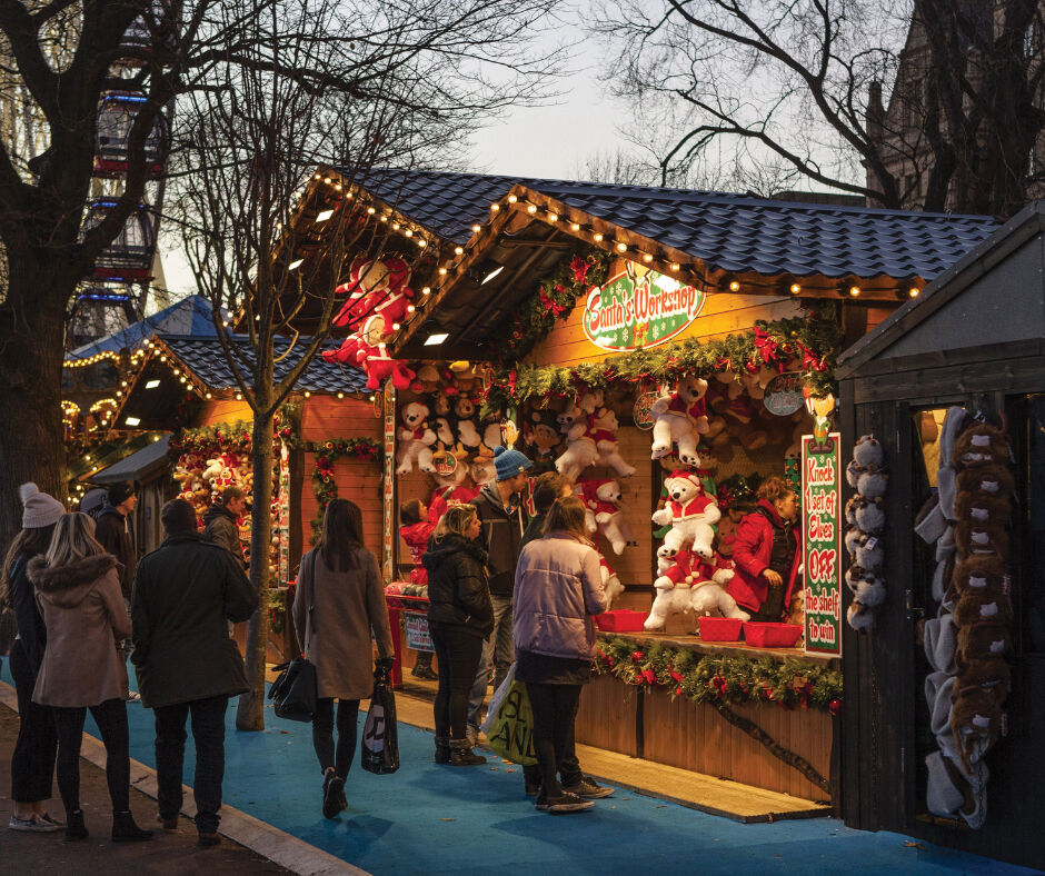 European-themed holiday market